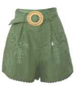 Coordinato camicia + short verde