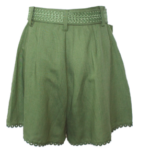 Coordinato camicia + short verde