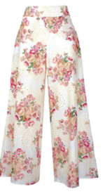 Coordinato top + pantalone fantasia