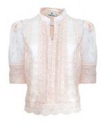 Coordinato top + gonna cipria