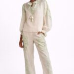 Coordinato camicia + pantalone fantasia