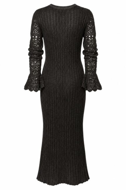 Abito in maglia nero