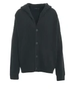 DONDUP Cardigan in costa inglese colore militare