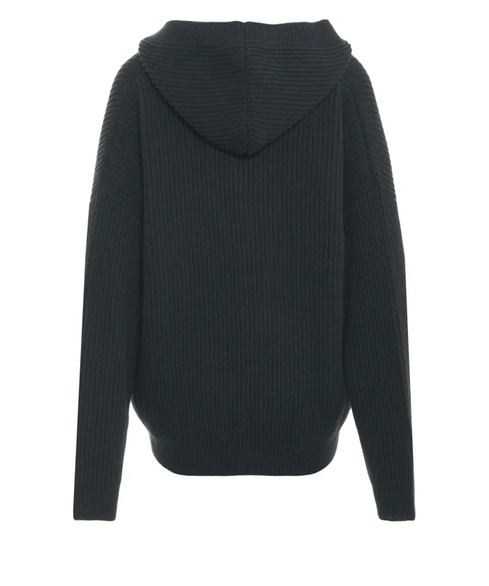 DONDUP Cardigan in costa inglese colore militare