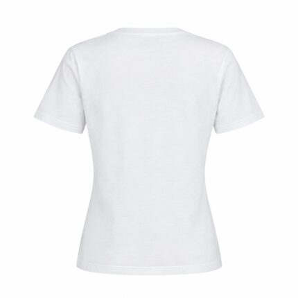 DONDUP T-shirt girocollo regular in jersey di cotone colore bianco