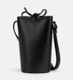 DONDUP Small bucket in vacchetta colore nero