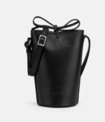 DONDUP Small bucket in vacchetta colore nero