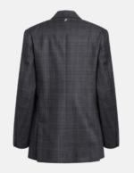DONDUP Blazer doppiopetto over in lana principe di Galles