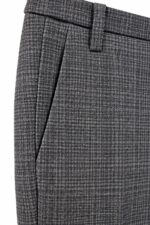 DONDUP Pantalone Tecla in lana principe di Galles