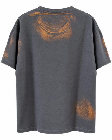 T-shirt girocollo over in jersone