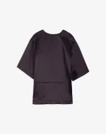 BLUSA SATIN CACAO