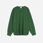PULLOVER OVERSIZE GIROCOLLO SMERALDO