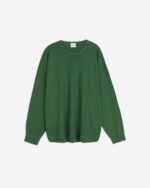 PULLOVER OVERSIZE GIROCOLLO SMERALDO