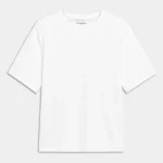 T-SHIRT IN JERSEY DI COTONE Bianca