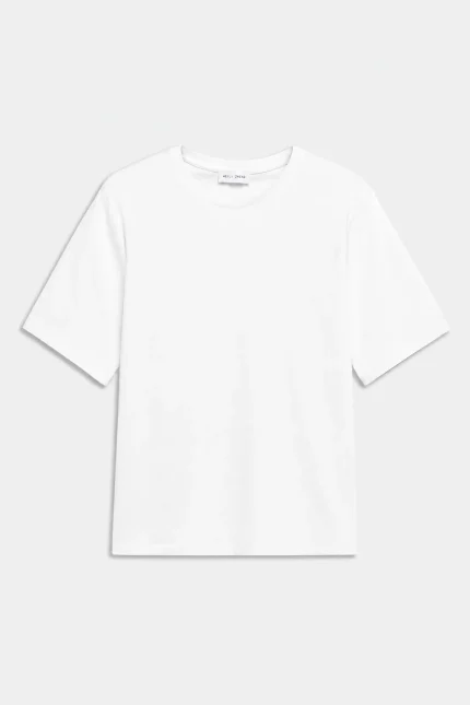 T-SHIRT IN JERSEY DI COTONE Bianca