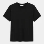 T-SHIRT IN JERSEY DI COTONE Nera