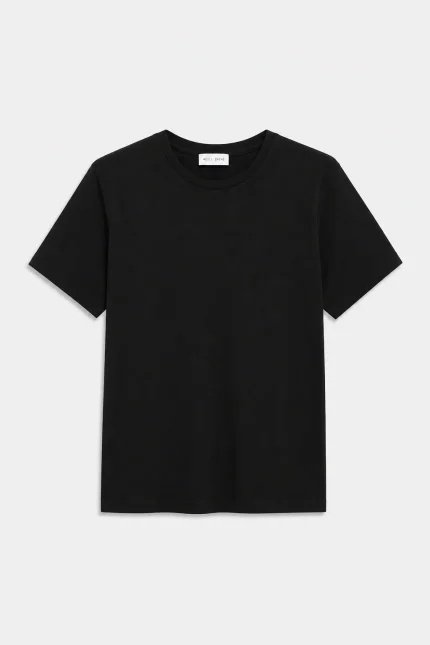 T-SHIRT IN JERSEY DI COTONE Nera