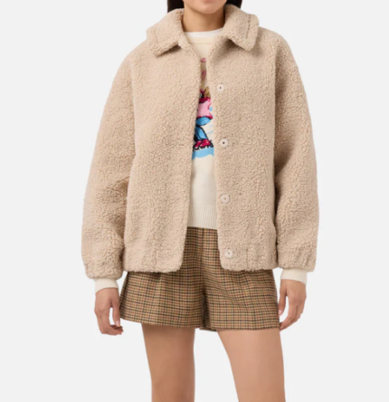Saint Barth Bomber Patch 0 beige