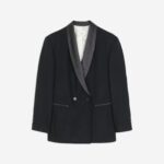 BLAZER SMOCKING IN LANA