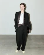BLAZER SMOCKING IN LANA