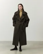 CAPPOTTO LUNGO IN LANA BOSCO