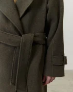 CAPPOTTO LUNGO IN LANA BOSCO
