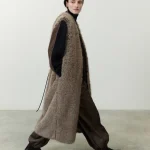 GILET LUNGO ECO FUR