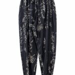 PANTALONE IN SETA STAMPATO