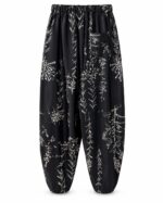 PANTALONE IN SETA STAMPATO