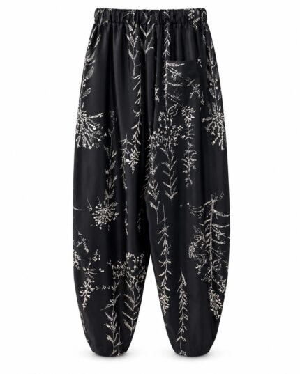 PANTALONE IN SETA STAMPATO