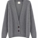 CARDIGAN IN LANA GRIGIO