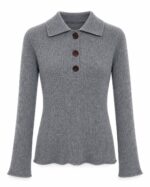 MAGLIA IN LANA GRIGIA