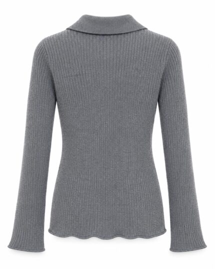 MAGLIA IN LANA GRIGIA