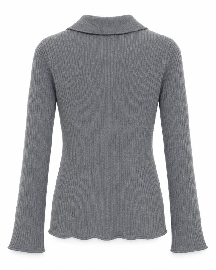 MAGLIA IN LANA GRIGIA