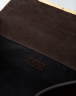 CLUTCH BAG IN SUEDE