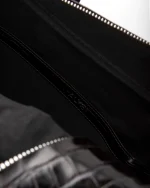 BOWLING BAG IN PELLE EFFETTO COCCODRILLO