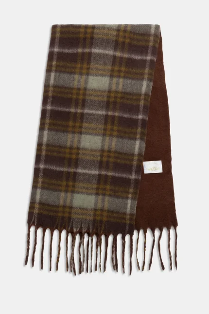 MAXI SCIARPA Brown check