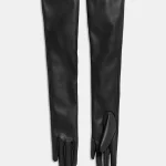 GUANTI IN ECOPELLE Black