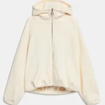 FELPA HOODIE RICAMATA Banana yellow