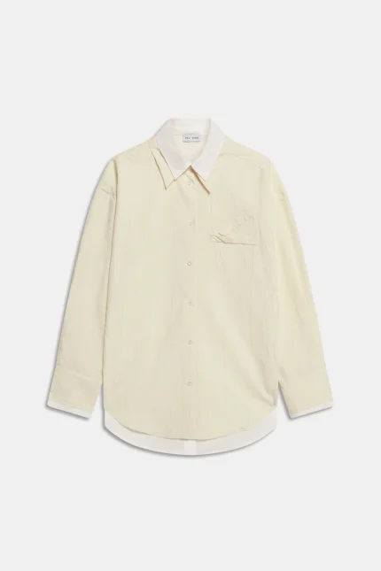 CAMICIA INCRESPATA Milk