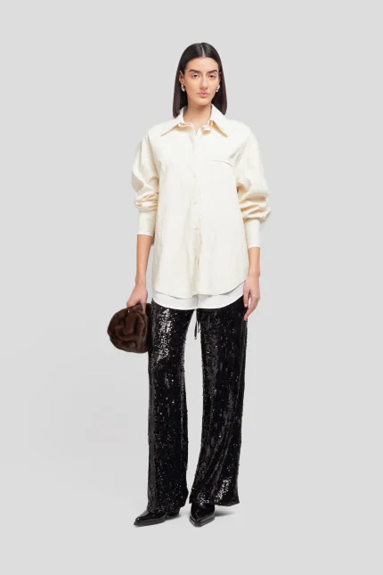 CAMICIA INCRESPATA Milk