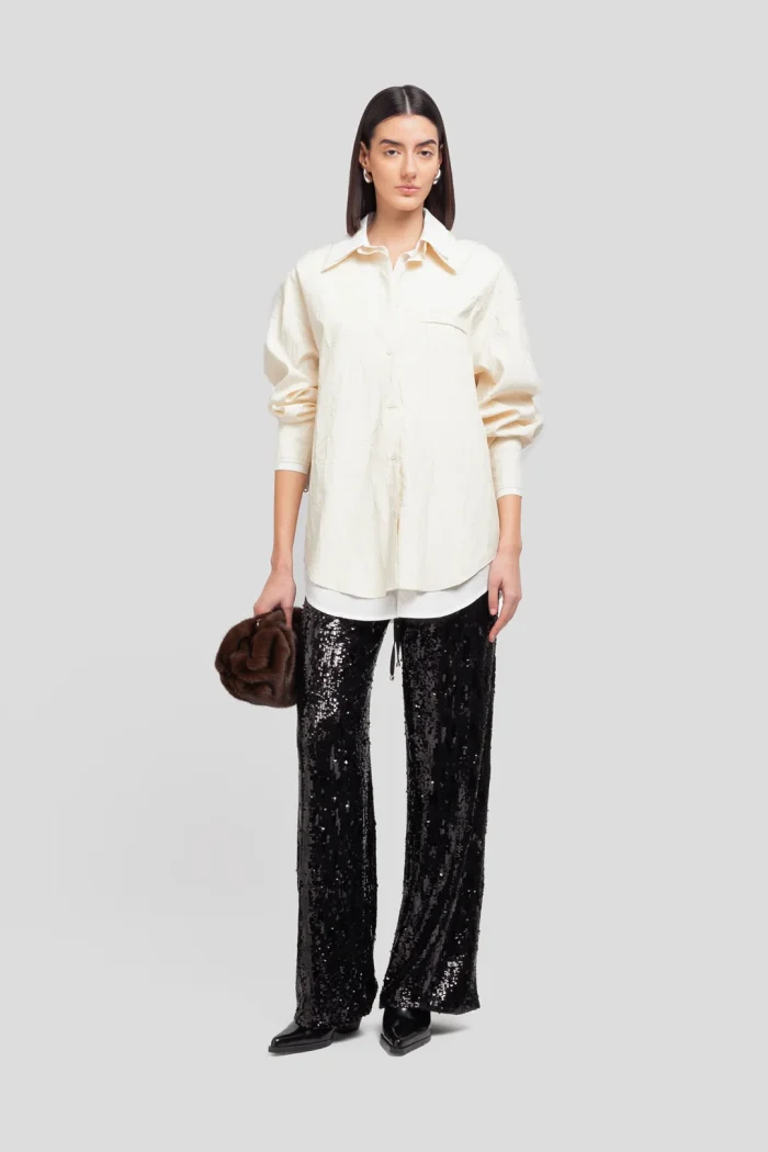 CAMICIA INCRESPATA Milk