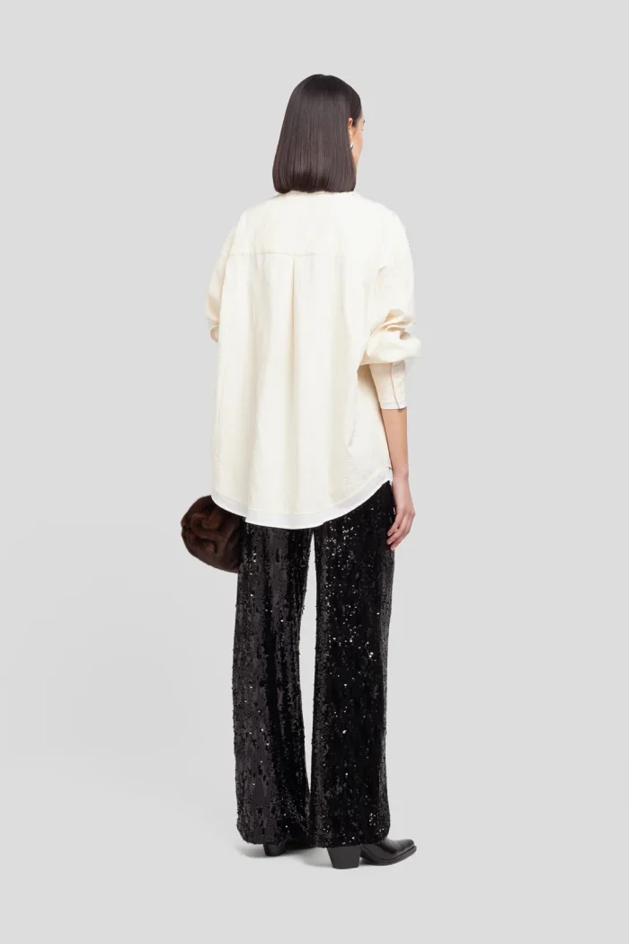 CAMICIA INCRESPATA Milk