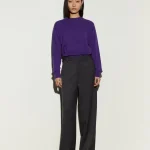 PANTALONE SARTORIALE NERO