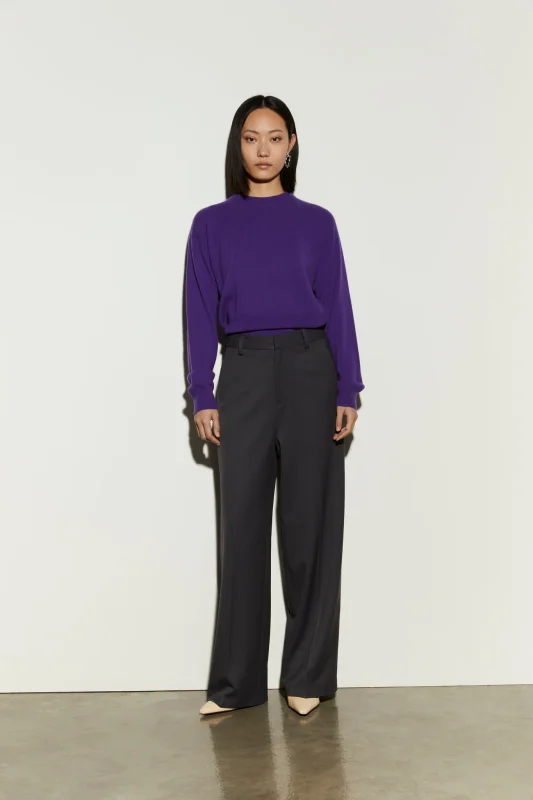 PANTALONE SARTORIALE NERO