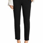 Pantalone New York sigaretta in pettinato confort nero